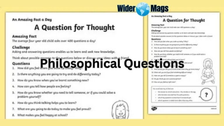 Philosophical Questions