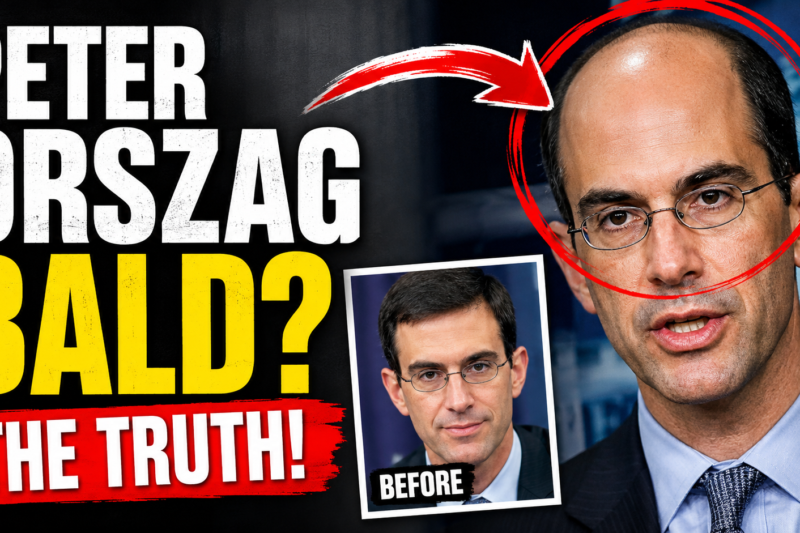 Peter Orszag Bald: Facts, Photos, and Public Appearances