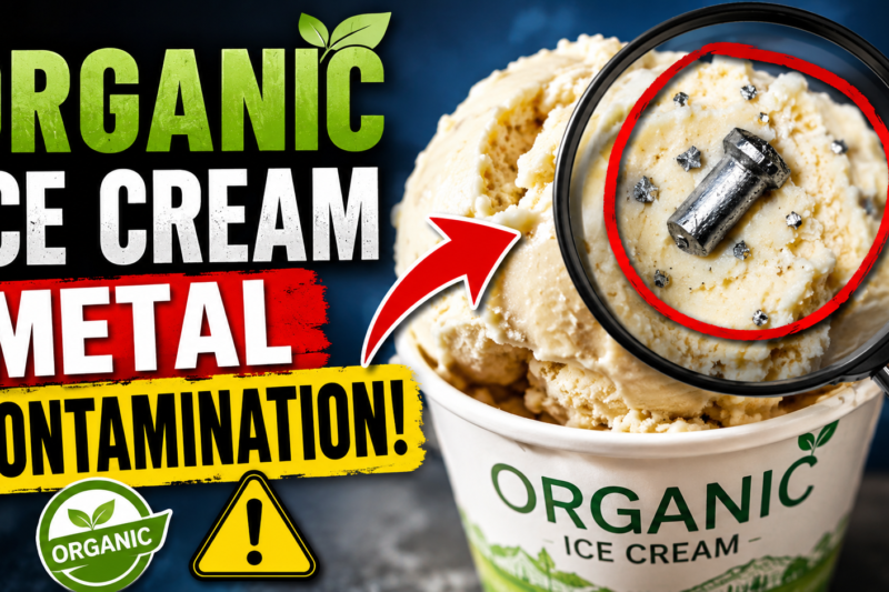 Organic Ice Cream Metal Contamination: Risks, Safety, and Prevention Guide