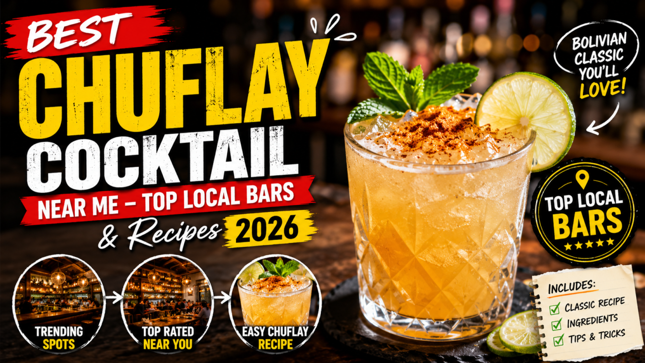 Best Chuflay Cocktail Near Me