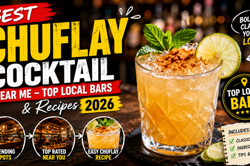 Best Chuflay Cocktail Near Me – Top Local Bars & Recipes 2026