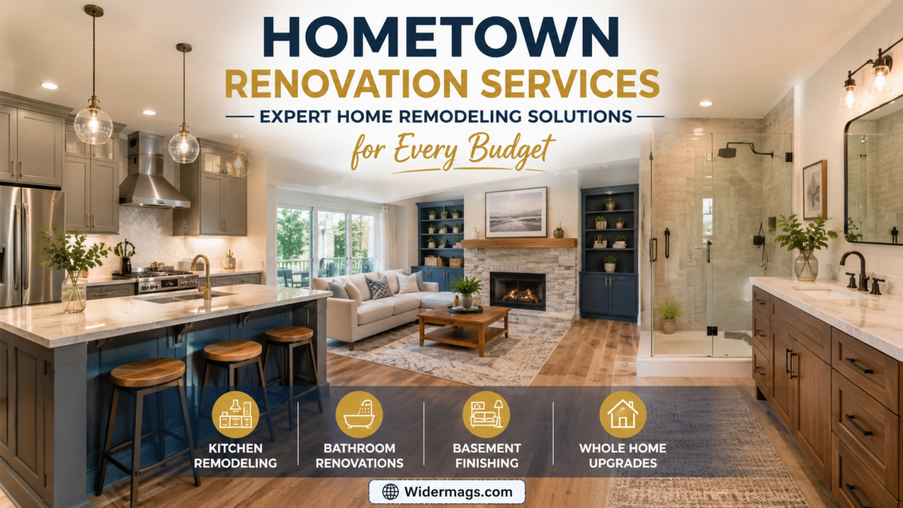 Hometown renovation services transforming a modern home with expert remodeling solutions