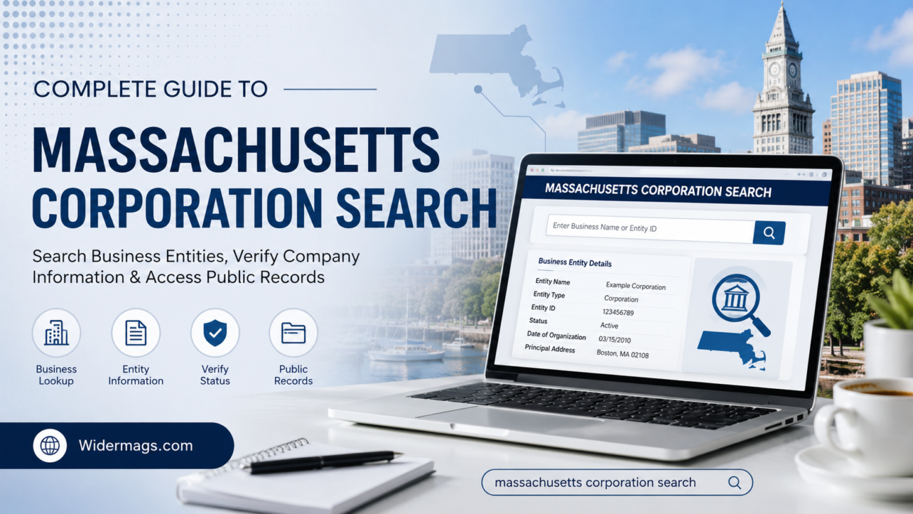 Massachusetts Corporation Search business entity lookup and company records guide