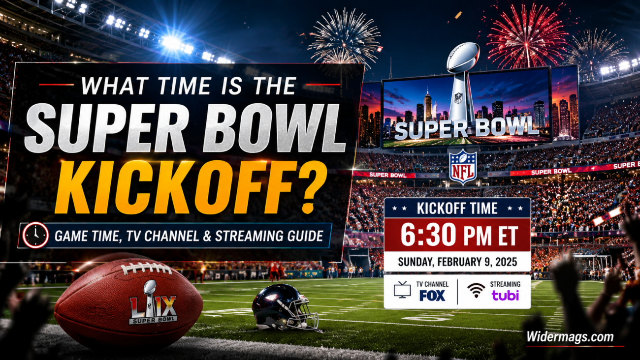 What Time Is the Super Bowl Kickoff football stadium and game day schedule guide