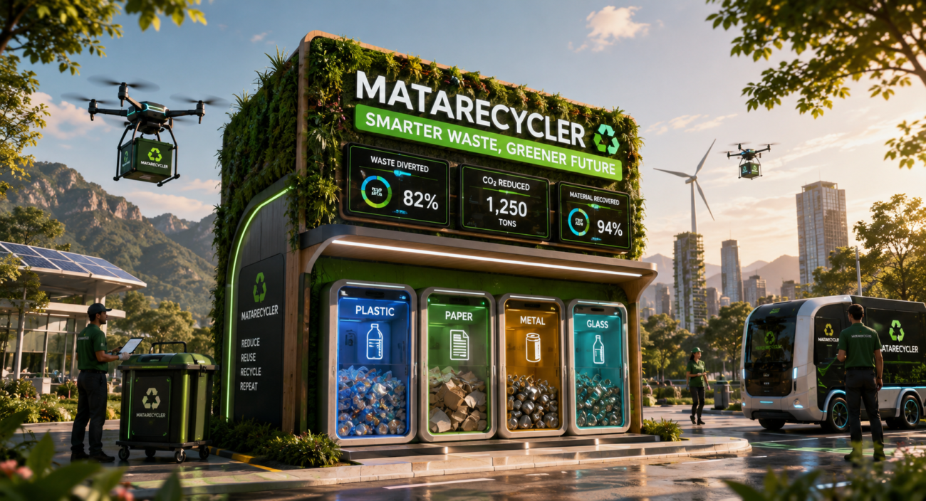 Matarecycler recycling system improving waste management and sustainability in 2026