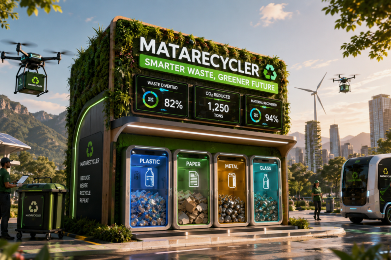Matarecycler recycling system improving waste management and sustainability in 2026