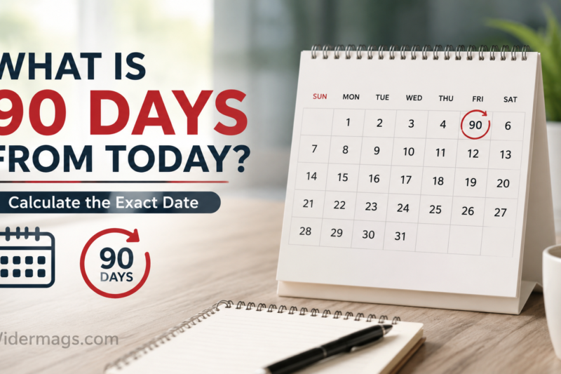 What Is 90 Days From Today? Calculate the Exact Date Instantly