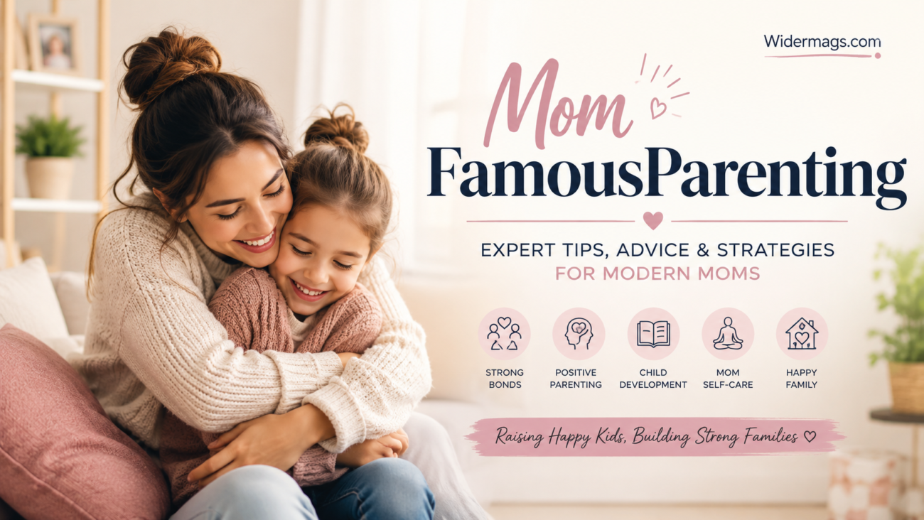 Mom FamousParenting guide with expert parenting tips and strategies for modern mothers