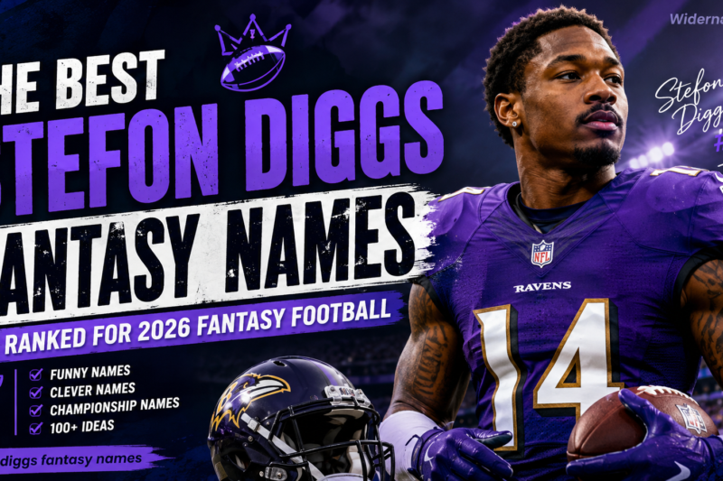 The Best Stefon Diggs Fantasy Names Ranked for 2026 Fantasy Football