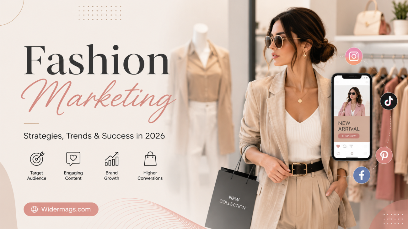 Fashion marketing strategies, branding techniques, and digital marketing trends for fashion brands in 2026.